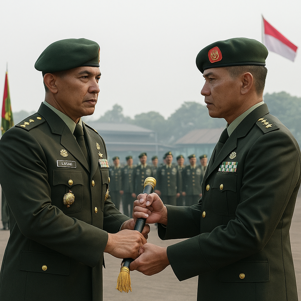 Pimpin Sertijab dan Alih Kodal Tiga Yonif, Kasad Tekankan Penguatan Organisasi TNI AD