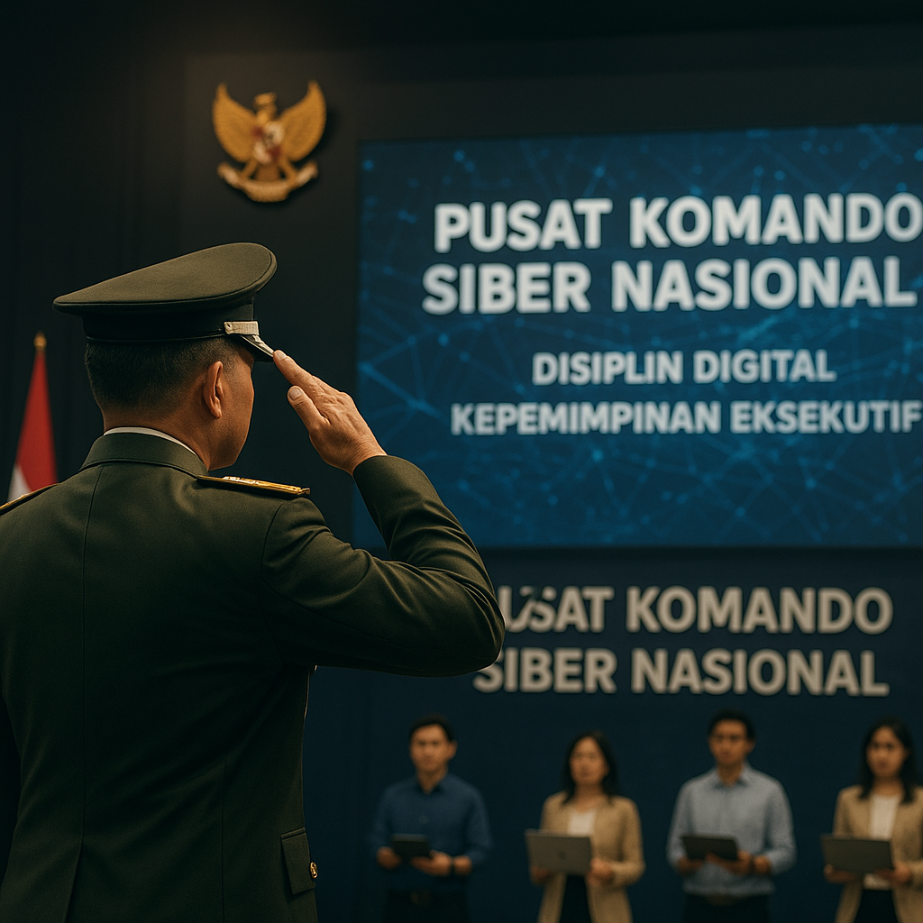 Panglima TNI Resmikan Pusat Komando Siber Nasional, Tekankan Disiplin Digital