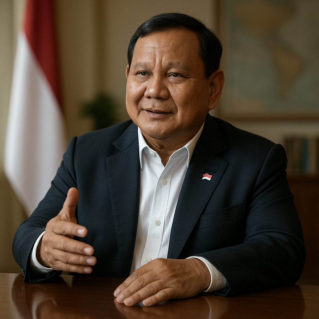 Wawancara Eksklusif: Menhan Prabowo Subianto Bicara Diplomasi Pertahanan dan Kepemimpinan Global