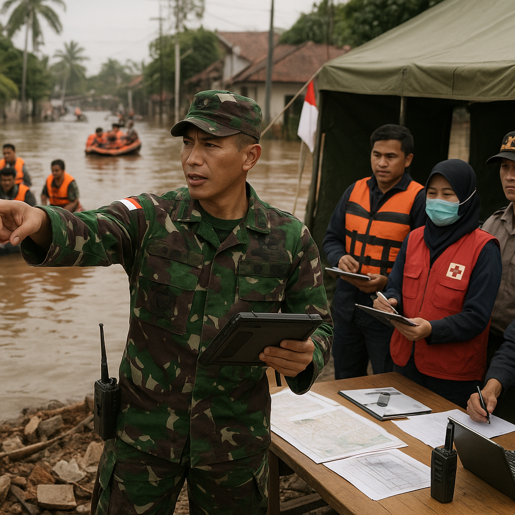 Analisis Pertahanan: Peran Kepemimpinan Militer dalam Penanganan Bencana Alam