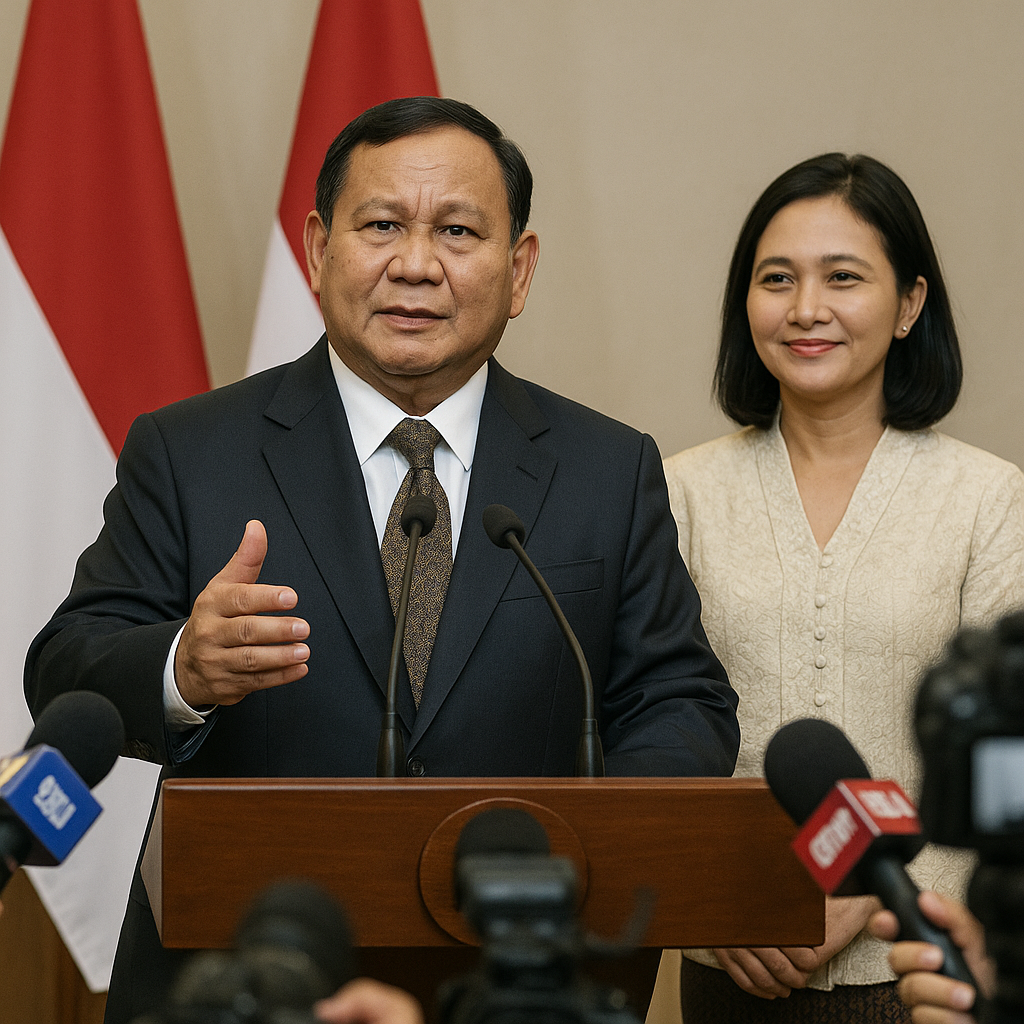 Prabowo Ungkap 'Jasa' Istri Bahlil dalam Menjinakkan Karakter