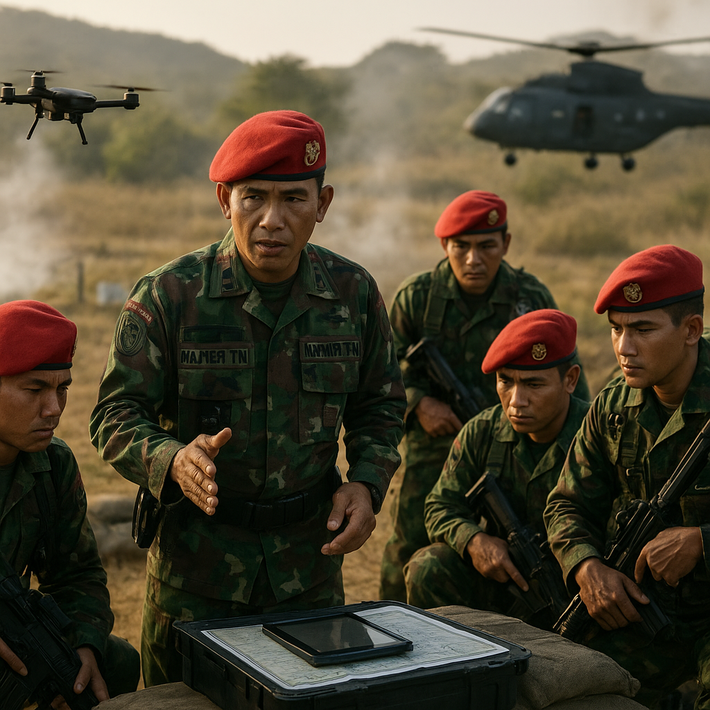 Komandan Jenderal Kopassus Tekankan Pentingnya Inovasi dalam Latihan Perang Asimetris