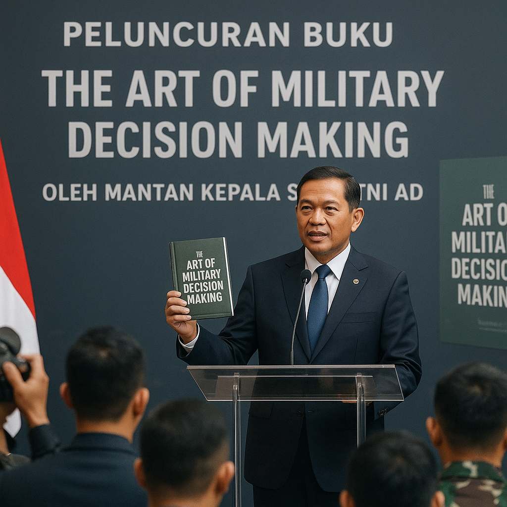 Peluncuran Buku "The Art of Military Decision Making" oleh Mantan Kepala Staf TNI AD