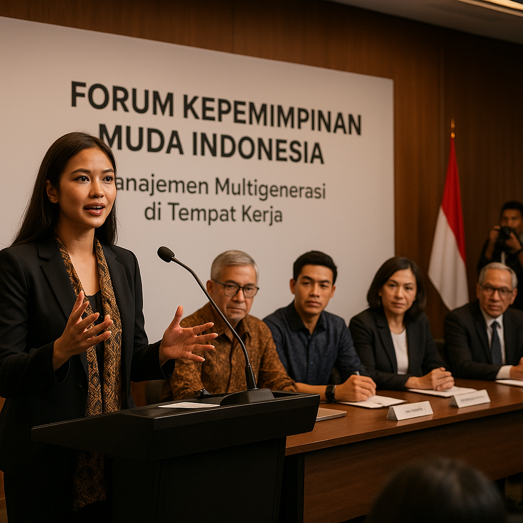Forum Kepemimpinan Muda Indonesia Bahas Tantangan Manajemen Multigenerasi di Tempat Kerja