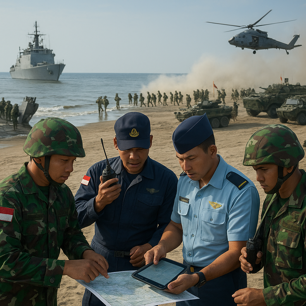 TNI Gelar Latihan Gabungan Tiga Matra Libatkan Hampir 13 Ribu Personel