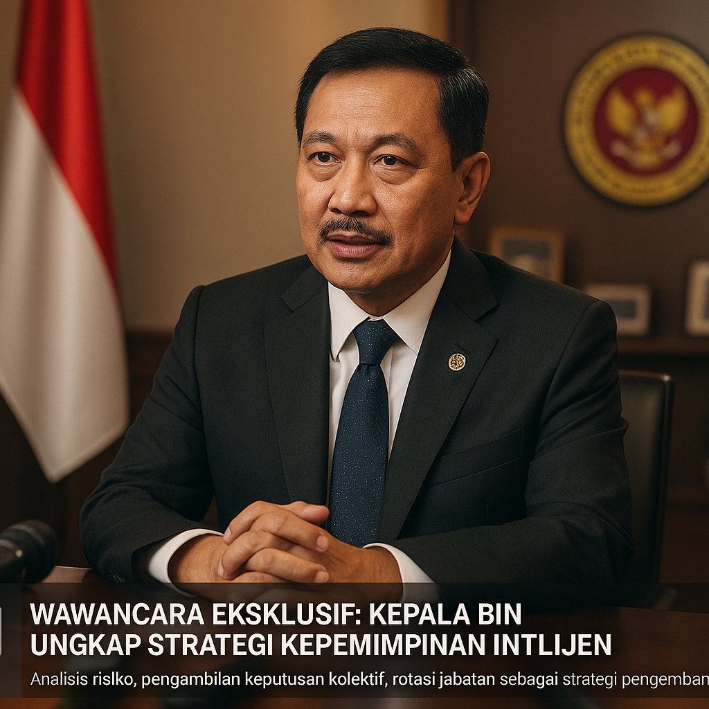 Wawancara Eksklusif: Kepala BIN Ungkap Strategi Kepemimpinan Intelijen