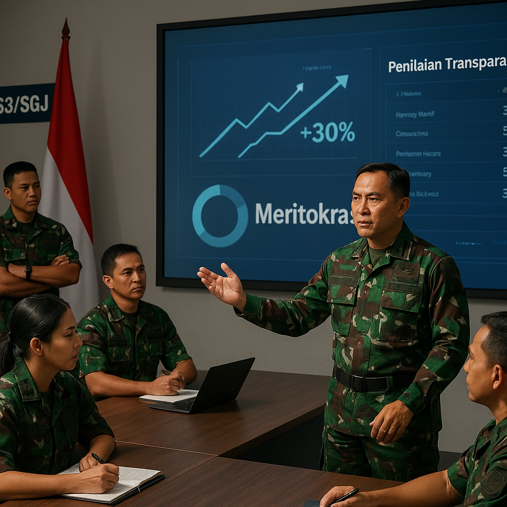 Danrem 063/SGJ Terapkan Manajemen Tim Berbasis Meritokrasi
