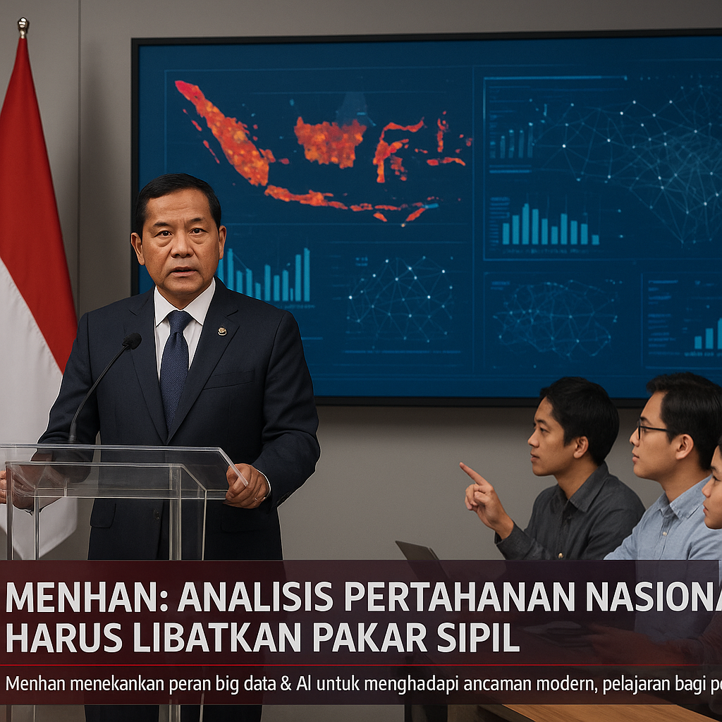 Menhan: Analisis Pertahanan Nasional Harus Libatkan Pakar Sipil