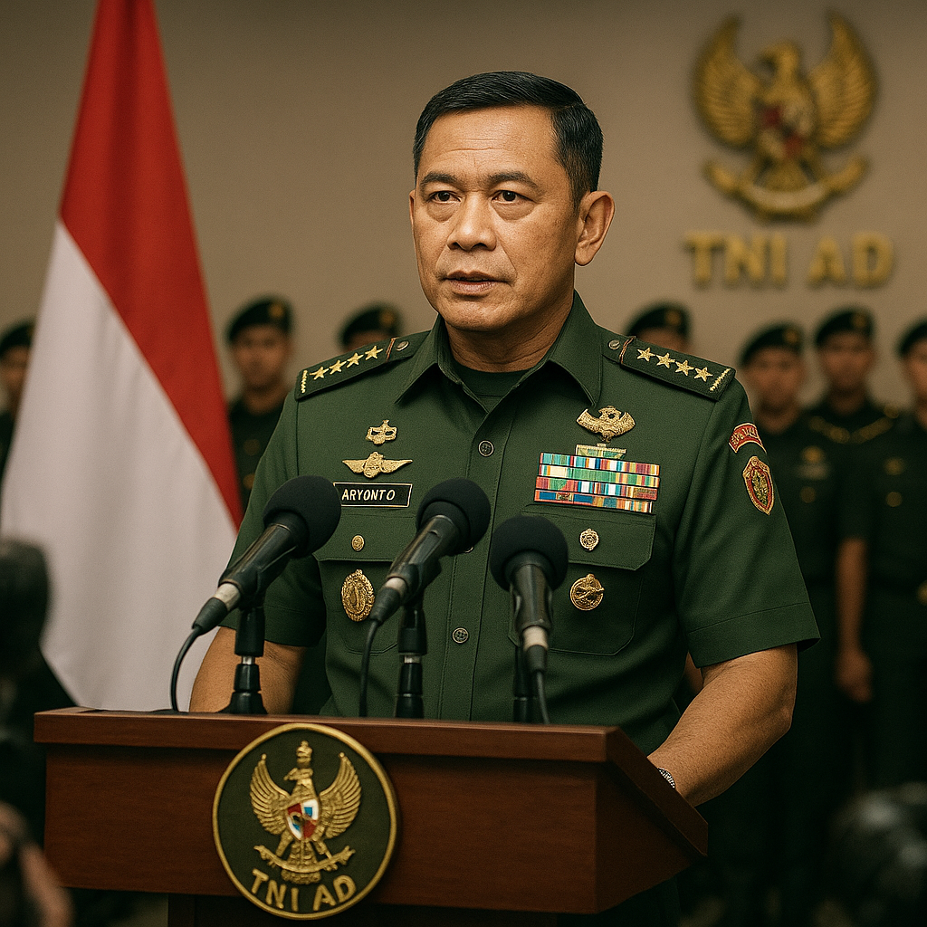 Kepala Staf Angkatan Darat: Disiplin Organisasi Kunci Keberhasilan Operasi Militer