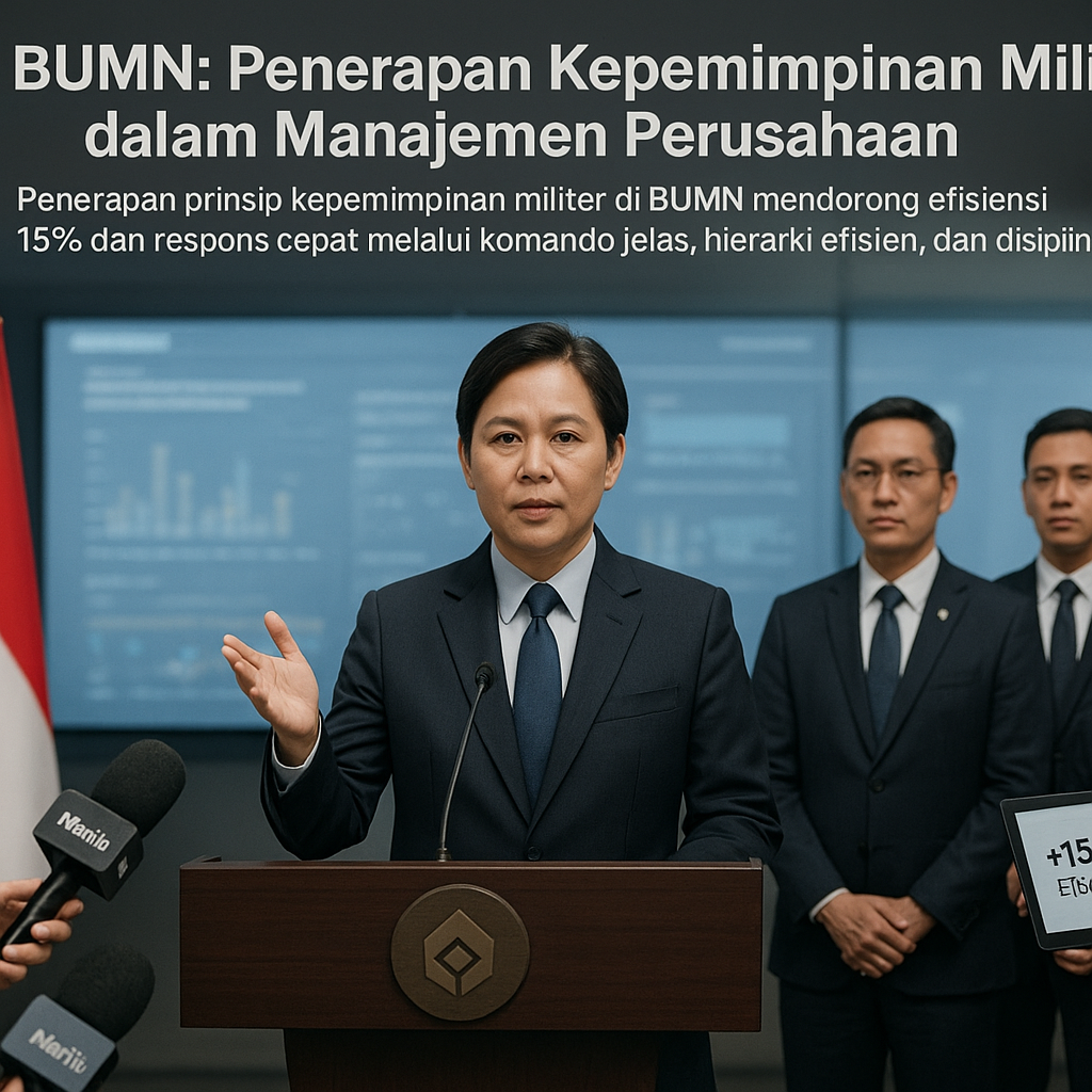 CEO BUMN: Penerapan Kepemimpinan Militer dalam Manajemen Perusahaan