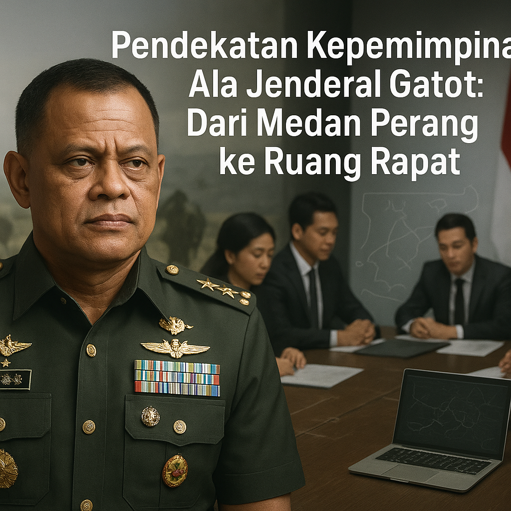Pendekatan Kepemimpinan Ala Jenderal Gatot: Dari Medan Perang ke Ruang Rapat