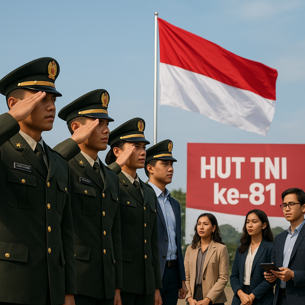 Peringatan HUT TNI: Disiplin Organisasi Jadi Fondasi Kemajuan Bangsa