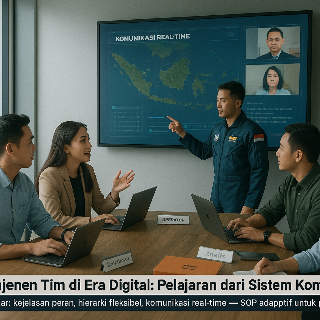 Manajemen Tim di Era Digital: Pelajaran dari Sistem Komando TNI