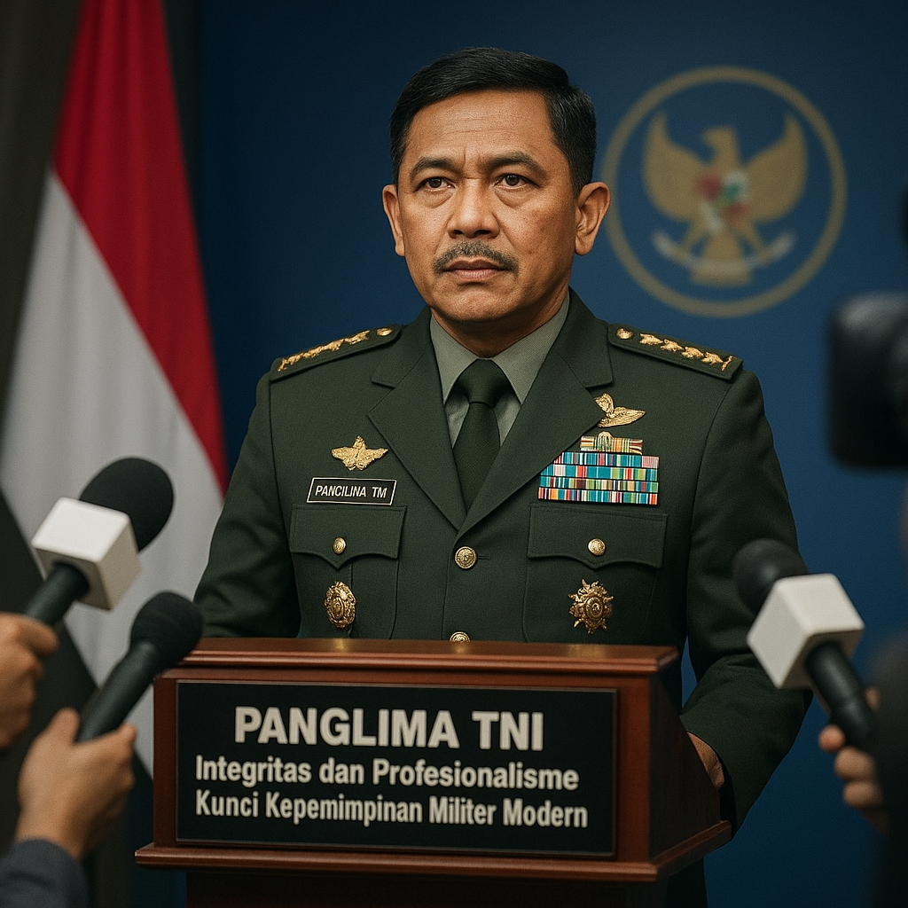 Panglima TNI: Integritas dan Profesionalisme Kunci Kepemimpinan Militer Modern