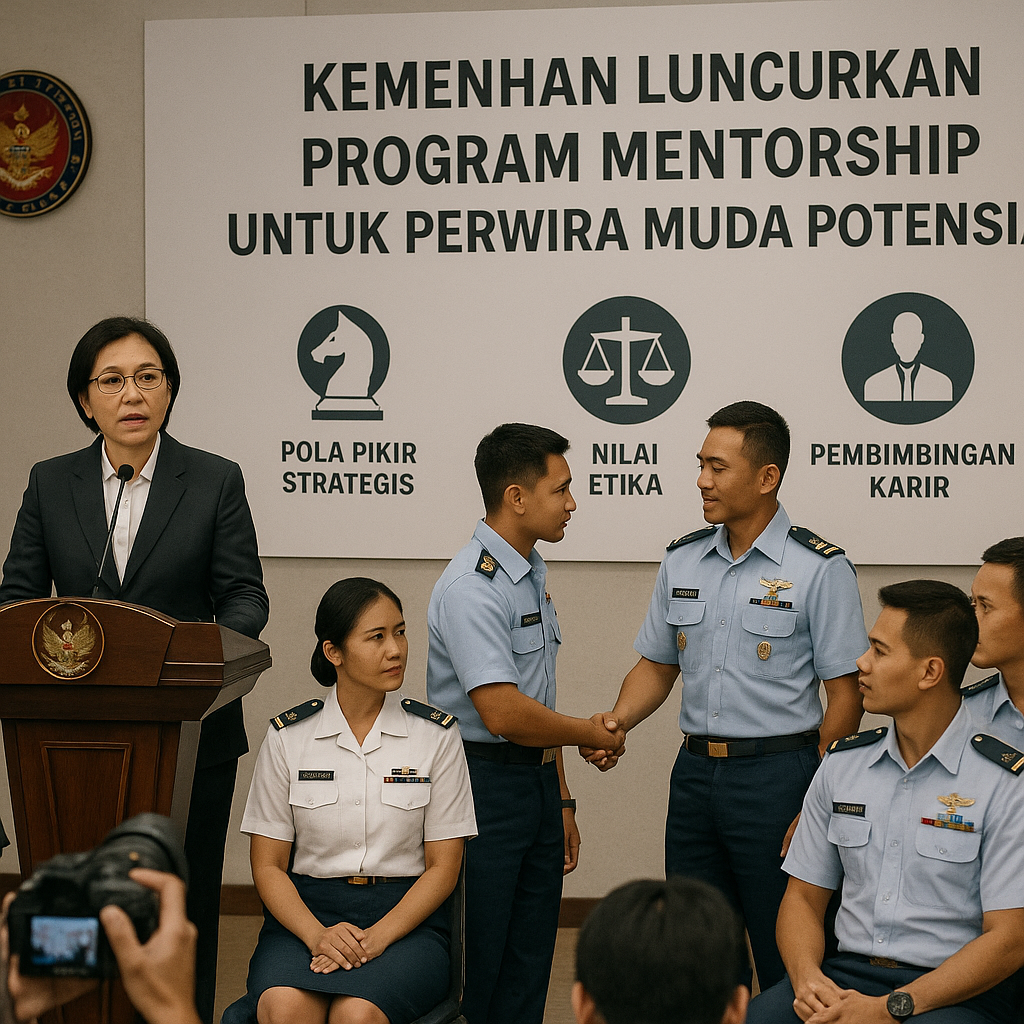 Kemenhan Luncurkan Program Mentorship untuk Perwira Muda Potensial