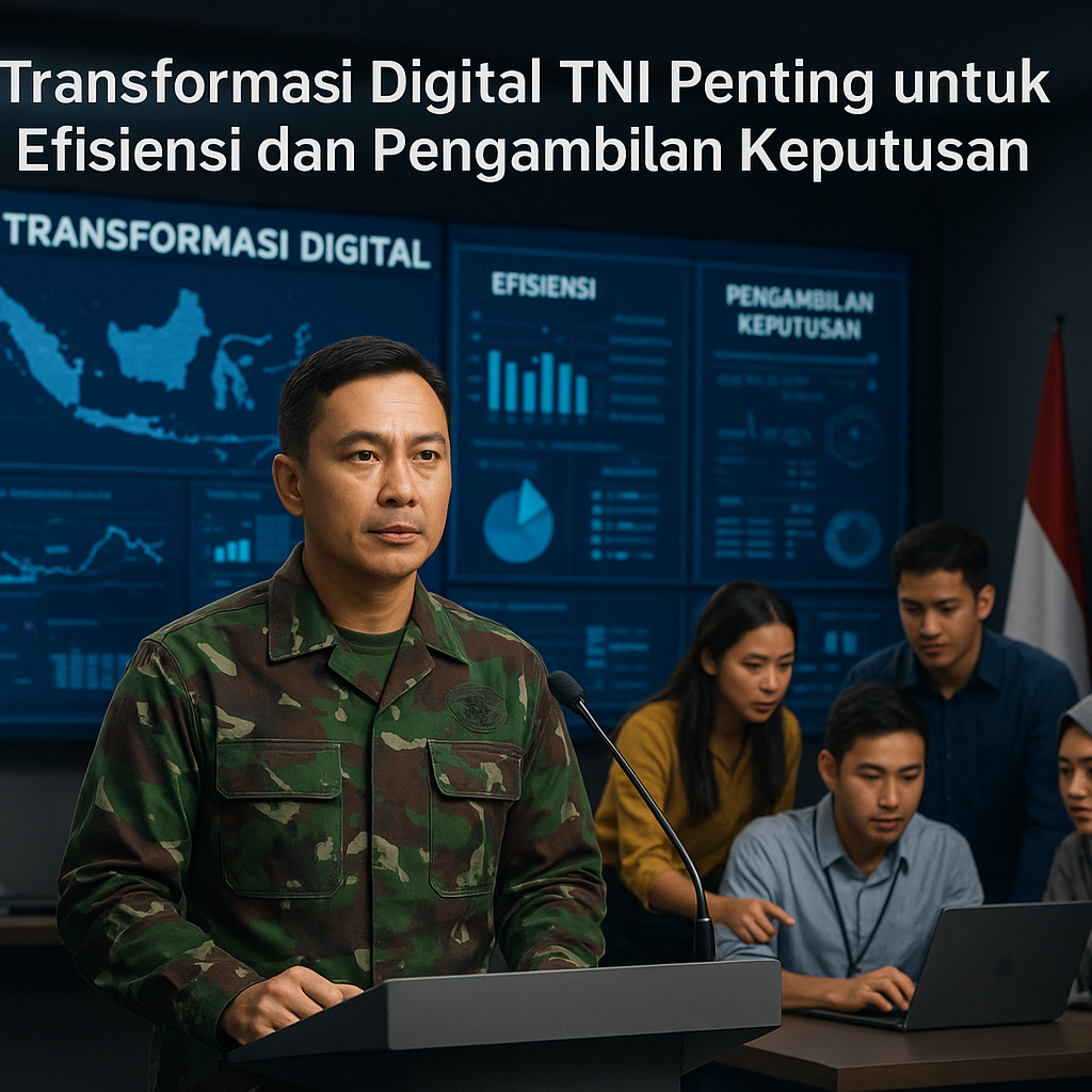 Kapuspen TNI: Transformasi Digital Penting untuk Efisiensi dan Pengambilan Keputusan