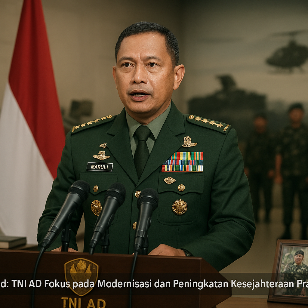 Kasad: TNI AD Fokus pada Modernisasi dan Peningkatan Kesejahteraan Prajurit