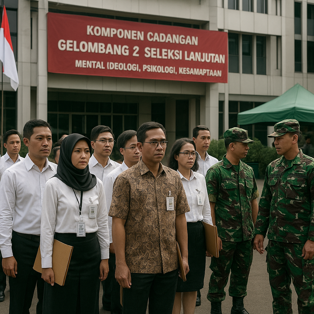 Komponen Cadangan Gelombang 2: 50 Kementerian Ikuti Seleksi Lanjutan