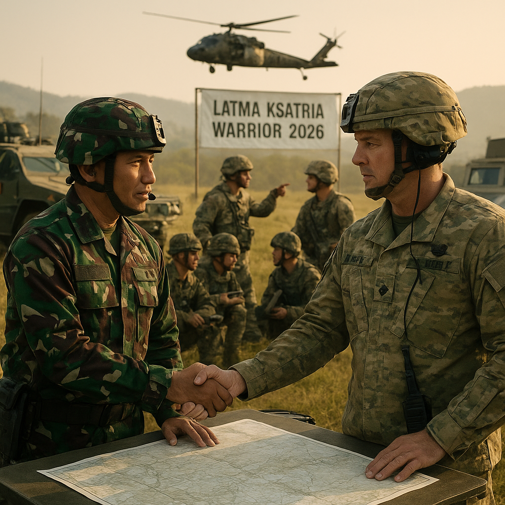 TNI AD dan US Army Tingkatkan Interoperabilitas Melalui Latma Ksatria Warrior 2026