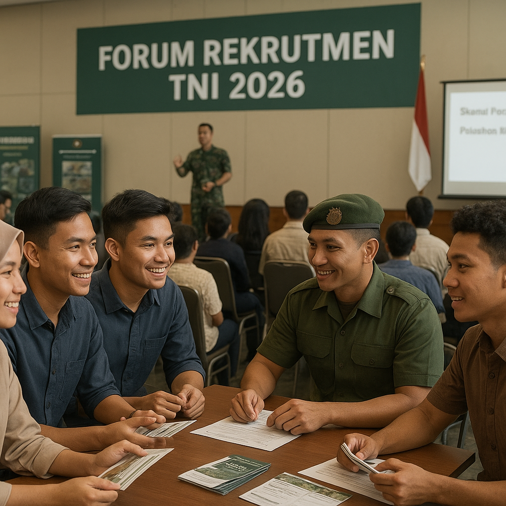 Forum Rekrutmen TNI: Minat Generasi Muda pada Karir Militer Meningkat