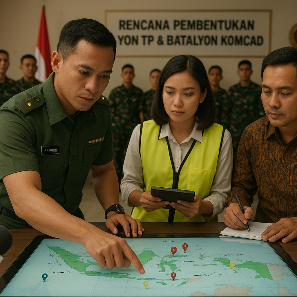 Kemhan Akan Bentuk 1 Yon TP dan 2 Batalyon Komcad di Tiap Kabupaten/Kota