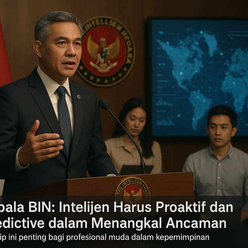 Kepala BIN: Intelijen Harus Proaktif dan Predictive dalam Menangkal Ancaman