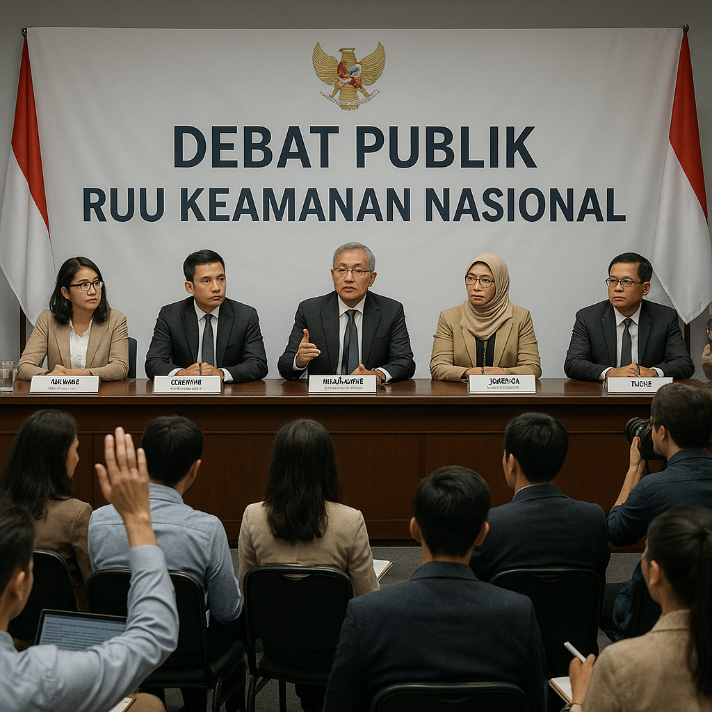 Debat Publik RUU Keamanan Nasional: Ujian Kepemimpinan dalam Membangun Konsensus