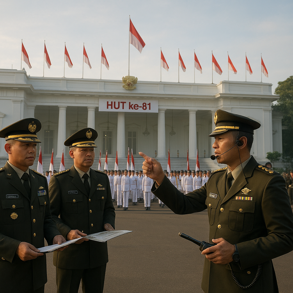 Sosok-sosok di Balik Sakralnya Upacara HUT RI di Istana Merdeka