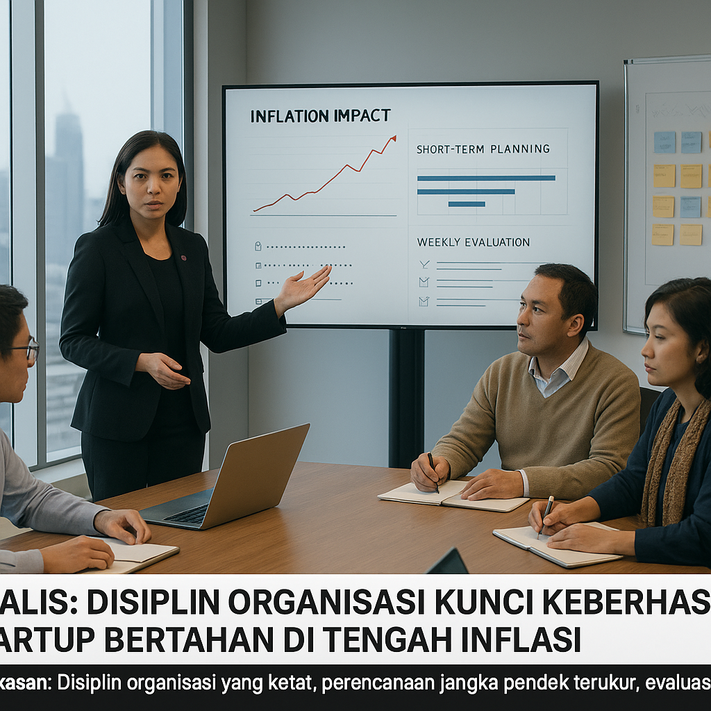 Analis: Disiplin Organisasi Kunci Keberhasilan Startup Bertahan di Tengah Inflasi