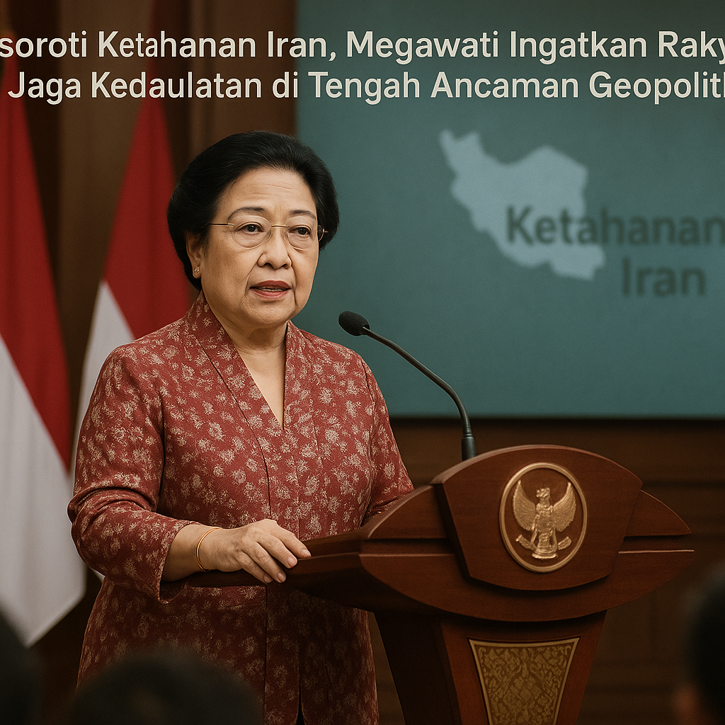 Soroti Ketahanan Iran, Megawati Ingatkan Rakyat Jaga Kedaulatan di Tengah Ancaman Geopolitik
