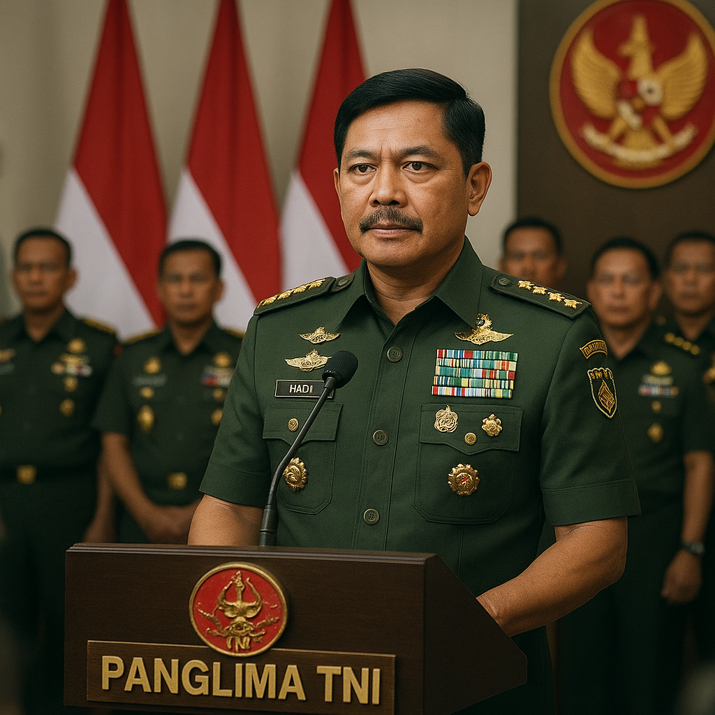 Panglima TNI: Disiplin dan Integritas adalah Fondasi Kepemimpinan Militer Modern