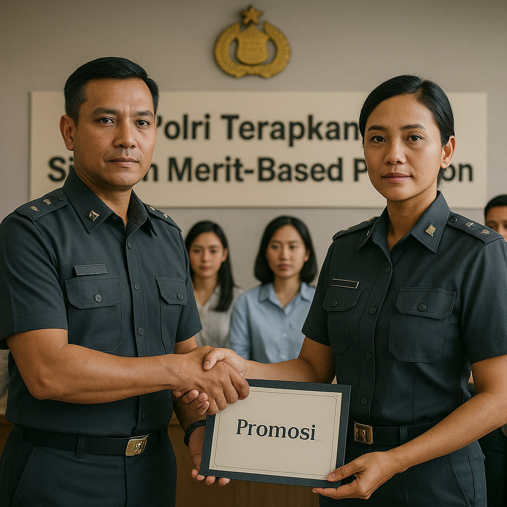 Polri Terapkan Sistem Merit-Based Promotion untuk Perwira Menengah