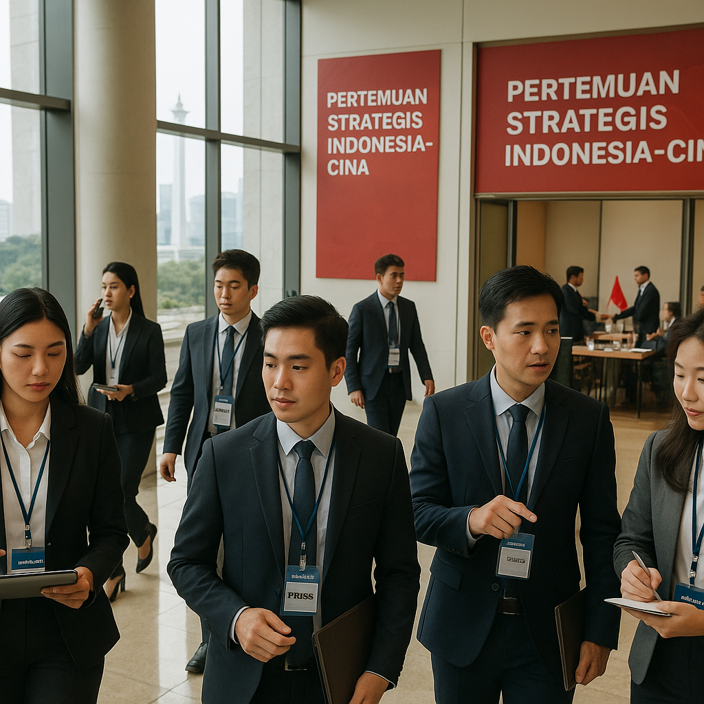 Indonesia-China Gelar 2 Pertemuan Strategis di Jakarta