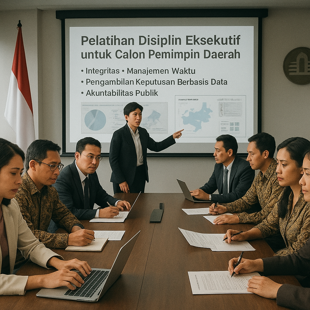 Pelatihan Disiplin Eksekutif untuk Calon Pemimpin Daerah