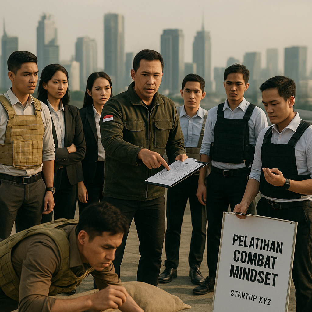 Pelatihan 'Combat Mindset' untuk Eksekutif Muda Kian Diminati Perusahaan Startup