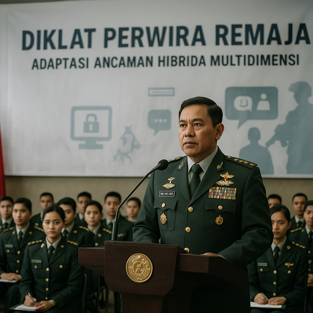 Panglima TNI Buka Diklat Perwira Remaja, Fokus pada Adaptasi Ancaman Hibrida