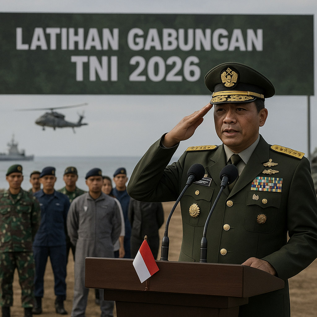 Panglima TNI Buka Latihan Gabungan, Soroti Pentingnya Komando Terpadu