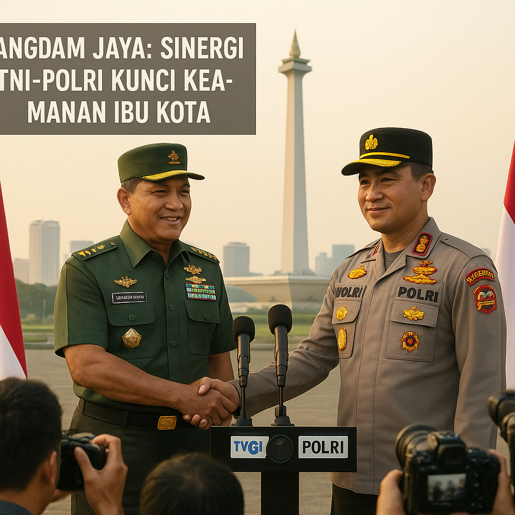 Pangdam Jaya: Sinergi TNI-Polri Kunci Keamanan Ibu Kota