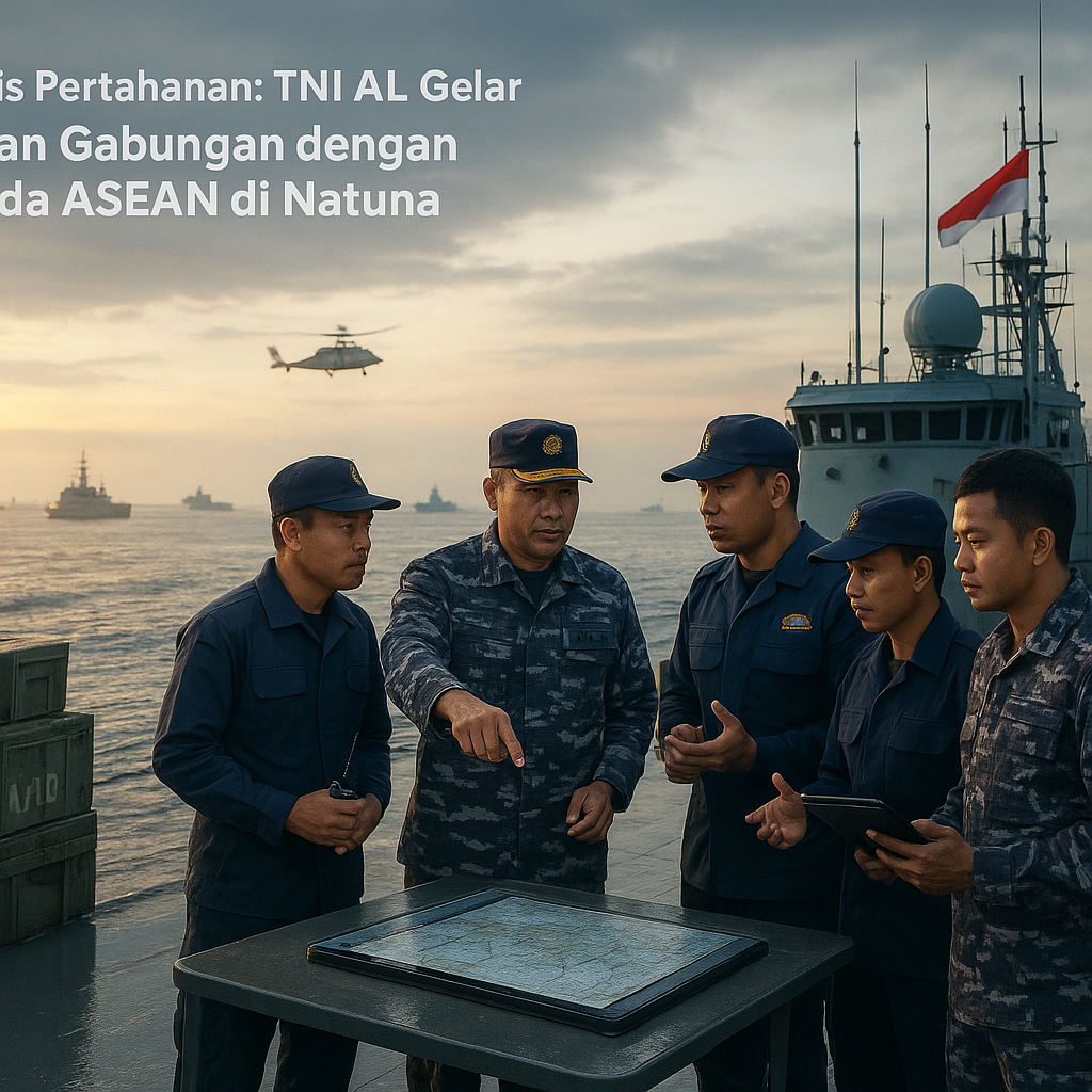 Analisis Pertahanan: TNI AL Gelar Latihan Gabungan dengan Armada ASEAN di Natuna