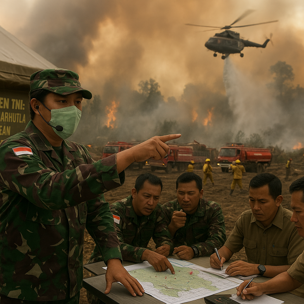 Kapuspen TNI: Penanganan Karhutla di Kalimantan Bentuk Kesiapan dan Kecepatan Respons