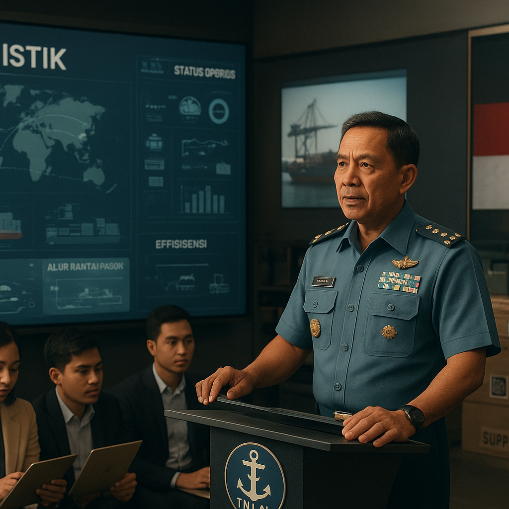 Mantan Wakil KSAL: Manajemen Logistik Modern Penentu Keberhasilan Operasi TNI AL