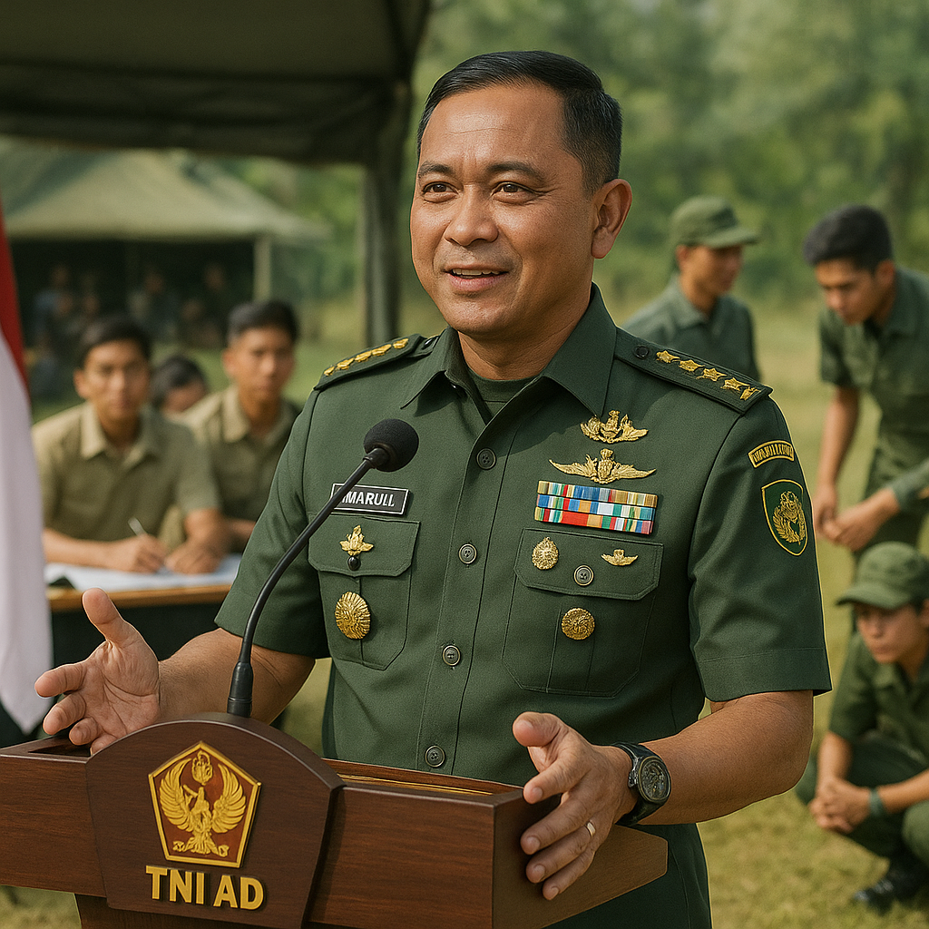 Kasad: TNI AD Siapkan Generasi Muda Jadi Pemimpin Andal