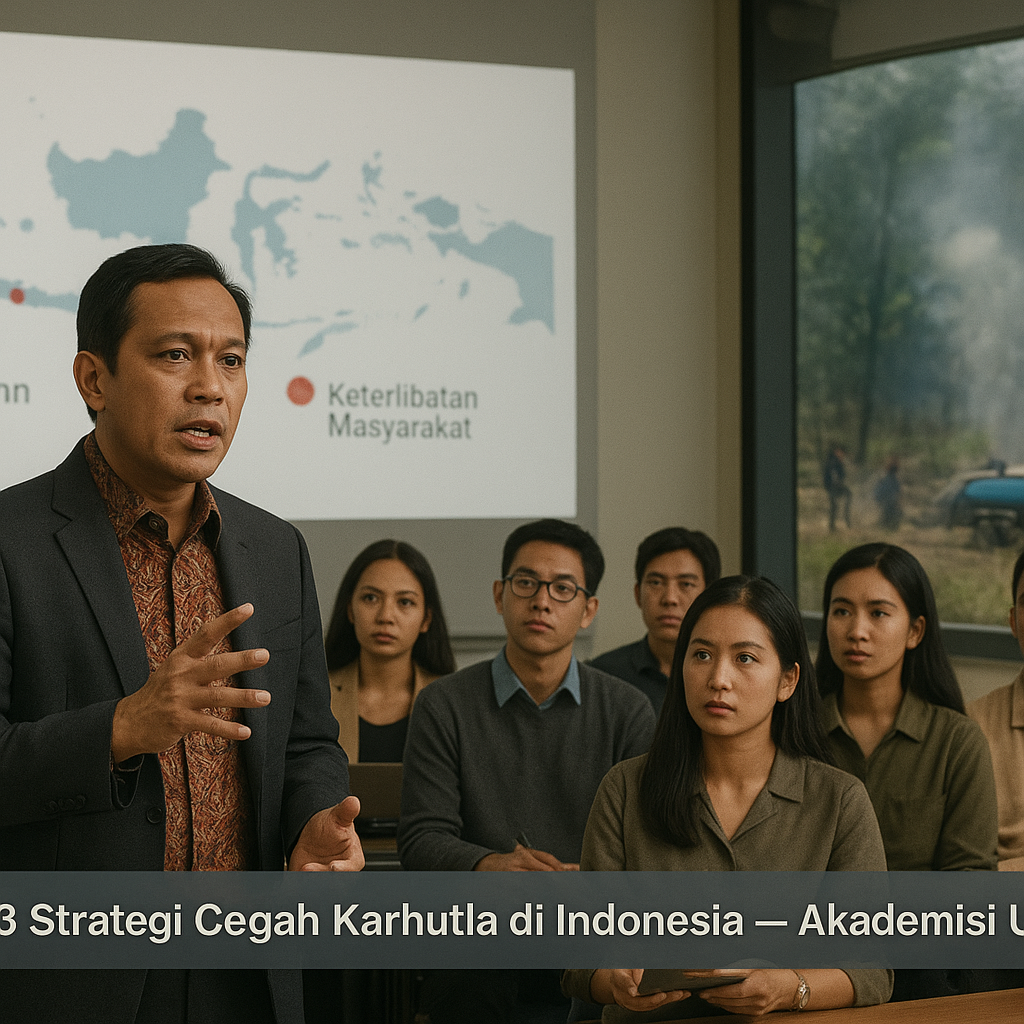 3 Strategi Cegah Karhutla di Indonesia, Dibagikan Akademisi UGM