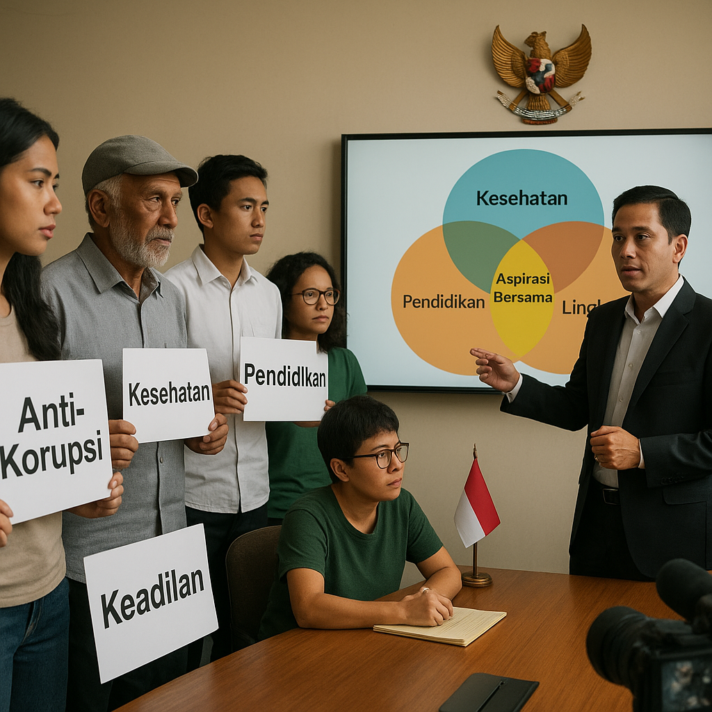 Manajemen Aspirasi Publik: Studi Multi-Kelompok dengan Tuntutan Beragam