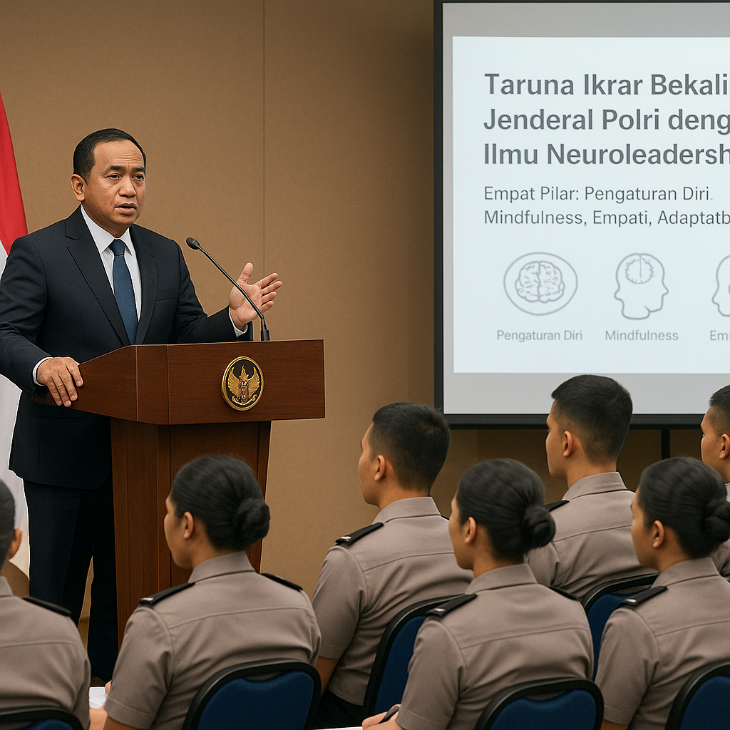 Taruna Ikrar Bekali Calon Jenderal Polri dengan Ilmu Neuroleadership