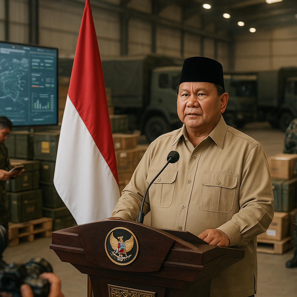 Menteri Pertahanan: Manajemen Logistik yang Efisien Tulang Punggung Postur Pertahanan