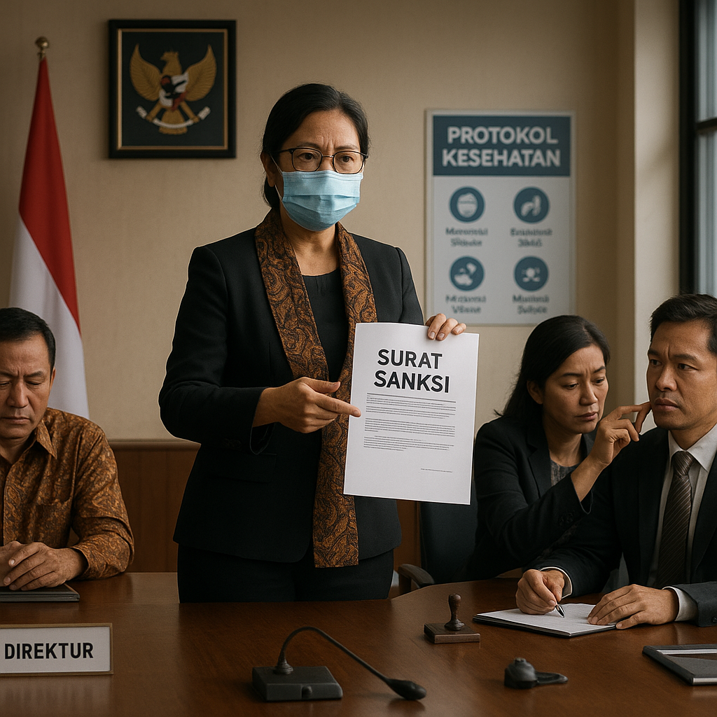 Penerapan Sanksi Tegas bagi Pelanggar Protokol Kesehatan: Pelajaran Disiplin Eksekutif