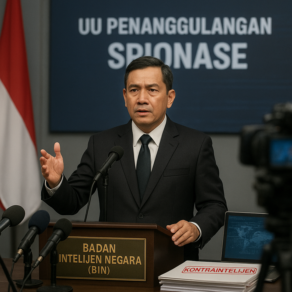 Kepala BIN Dorong UU Penanggulangan Spionase dan Intervensi Asing, Tekankan Penguatan Kontraintelijen