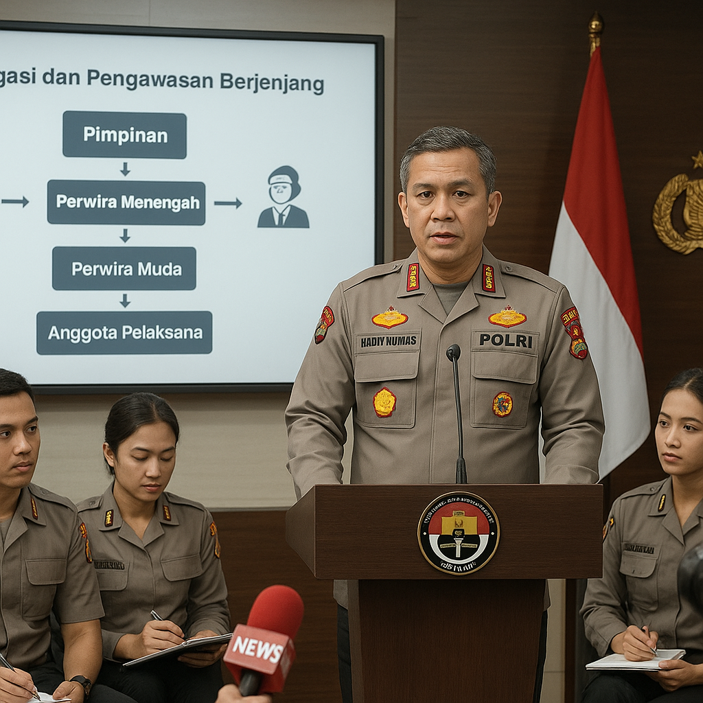 Kadiv Humas Polri Ungkap Kunci Komando Efektif: Delegasi dan Pengawasan Berjenjang