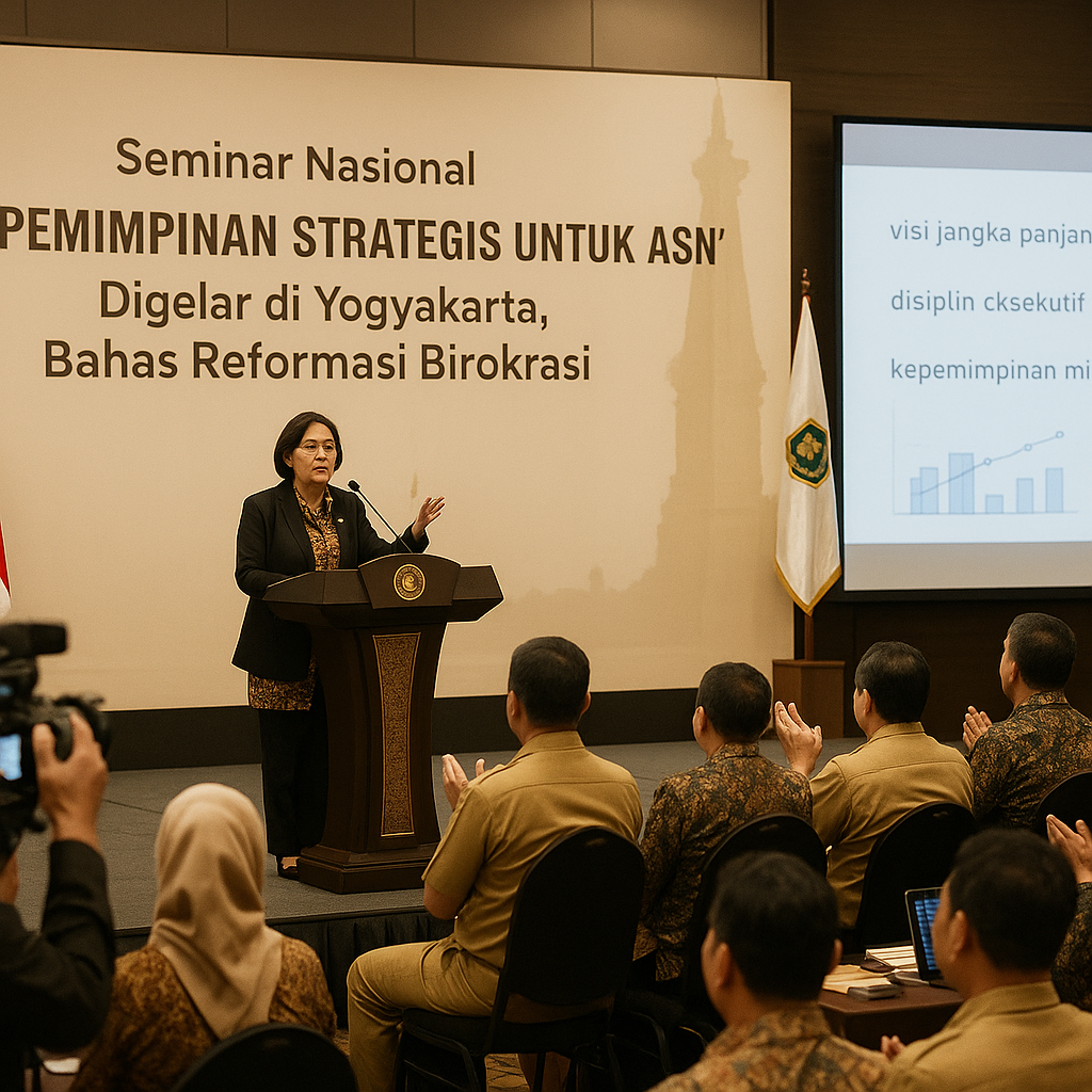 Seminar Nasional 'Kepemimpinan Strategis untuk ASN' Digelar di Yogyakarta, Bahas Reformasi Birokrasi
